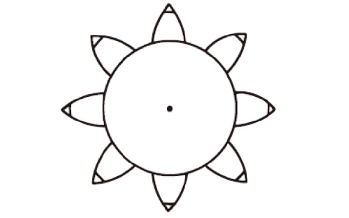8齿渐开线齿轮实例